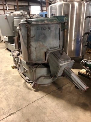 500 liter Henschel high intensity mixer including motor, 2 tier blade design - Image 1