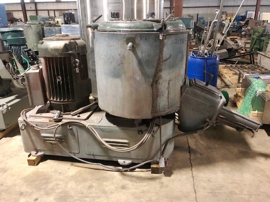 500 liter Henschel high intensity mixer including motor, 2 tier blade design - Image 9