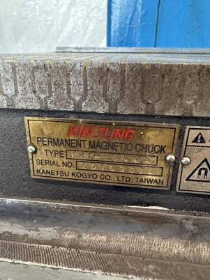 6" x 18" Parker Majestic #2, Handfeed Surface Grinder W/ Kin Jung Permanent Magnetic Chuck - Image 10