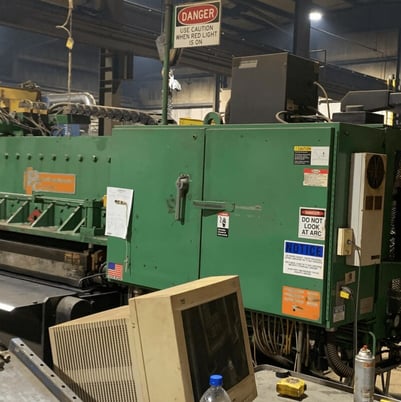 177 Ton, Peddinghaus #FPB-1500, Plate Processor, 1-3/4" max punch hole, 2007 - Image 5