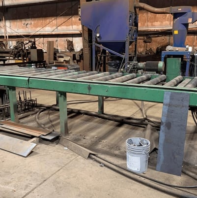 177 Ton, Peddinghaus #FPB-1500, Plate Processor, 1-3/4" max punch hole, 2007 - Image 9