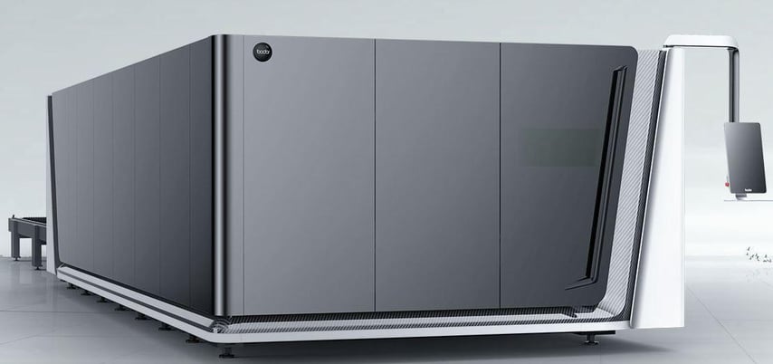 Bodor #C3-12KW, sheet fiber laser metal cutting, 12000 watt, 120" x 60" working area, NEW - Image 1