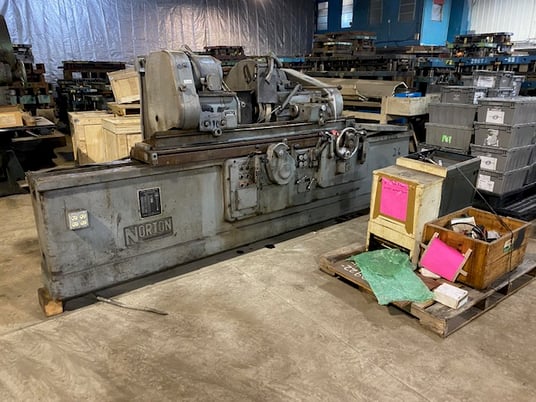 10" x 48" CTU, plain outside dimension cylindrical grinder, 30" x 5" x 12" bore wheel, tailstock, plunge cycle - Image 1