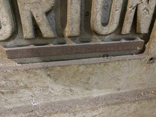 10" x 48" CTU, plain outside dimension cylindrical grinder, 30" x 5" x 12" bore wheel, tailstock, plunge cycle - Image 2