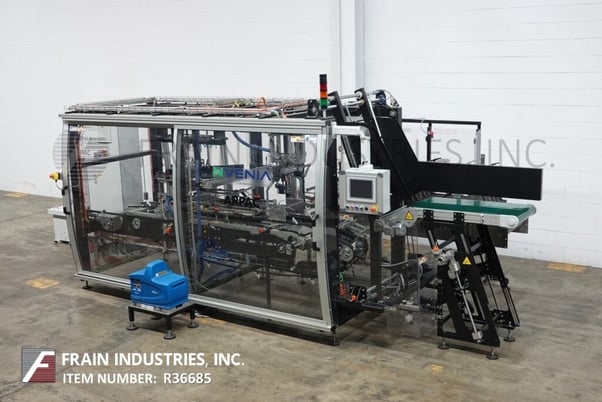 Arpac #PC2000, automatic, intermittent motion, 5-axis servo driven, wrap-around case or tray packer rated up - Image 1