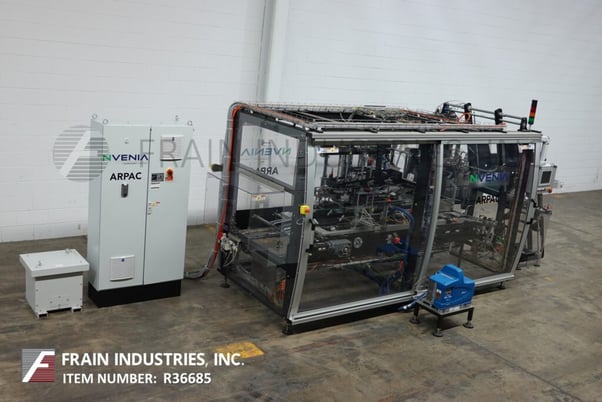 Arpac #PC2000, automatic, intermittent motion, 5-axis servo driven, wrap-around case or tray packer rated up - Image 5