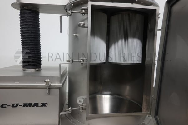 1500 cfm Vac-U-Max, cartridge style dust collector, 30" diameter, 56" deep, 36" straight wall, 13 sq.ft. - Image 2