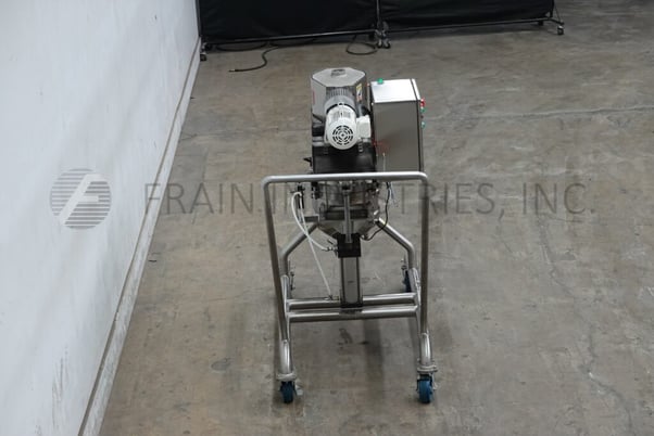 5 gallon Lee #15LD9MT, 316 Stainless Steel double motion 1/2 jacketed kettle, 14" dia x 12" deep with a 6" - Image 4