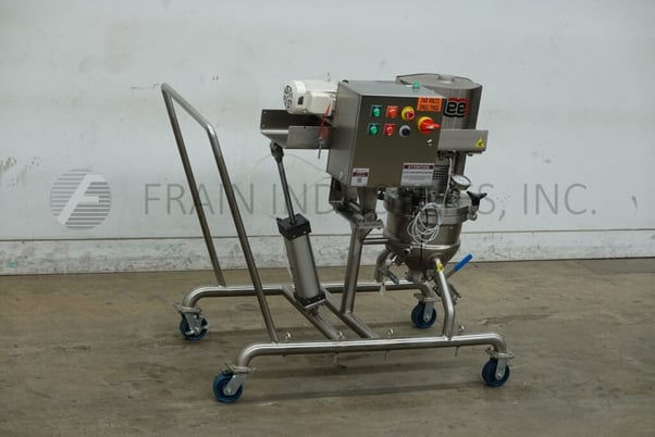 5 gallon Lee #15LD9MT, 316 Stainless Steel double motion 1/2 jacketed kettle, 14" dia x 12" deep with a 6" - Image 5