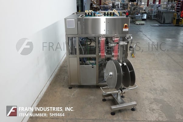 Servo driven straw applicator, Ixapack Global, (8) head glue applicator, (8) head robotic pic and place and - Image 3