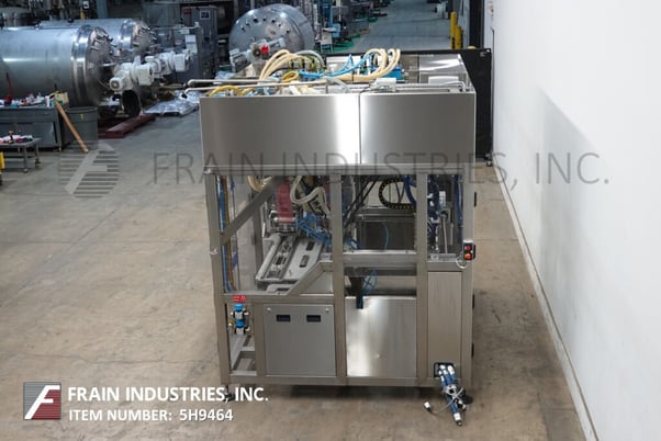 Servo driven straw applicator, Ixapack Global, (8) head glue applicator, (8) head robotic pic and place and - Image 4
