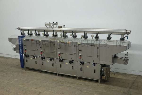 Krones #4000, Stainless Steel, steam shrink tunnel, mounted on Stainless Steel frame - Image 5