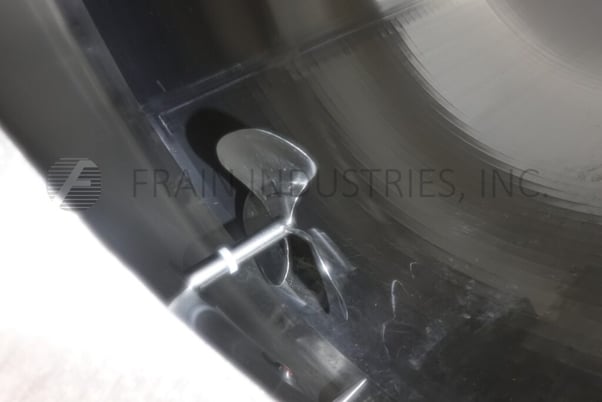 4200 gallon Feldmeier, 304 Stainless Steel horizontal tank, 90" diameter x 140" straight wall, dish ends - Image 2