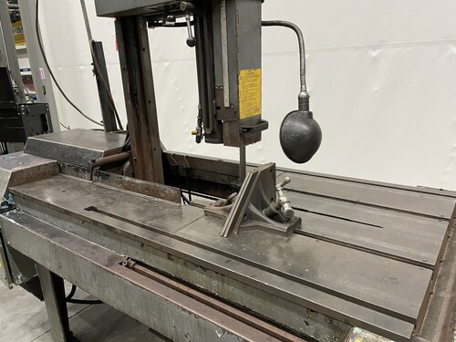 18" x 22" Marvel #Series-8-Mark-II, tilt frame vertical band saw, 14' 6" x1" blade, #16240 - Image 3