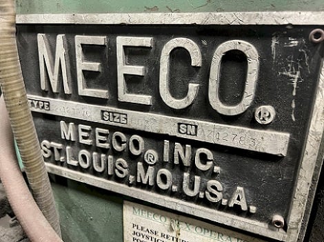 Meeco #12-12-TPVC, SIZE hd3, 12 roll 2 plane rotary bar straightener, 180 FPM - Image 3