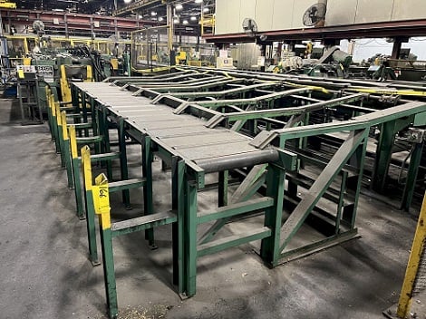 Meeco #12-12-TPVC, SIZE hd3, 12 roll 2 plane rotary bar straightener, 180 FPM - Image 4