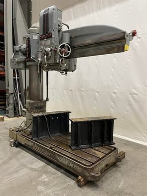 6' -15" Carlton #3A, radial drill, #5MT, serial #3A-5571, #16024 - Image 2