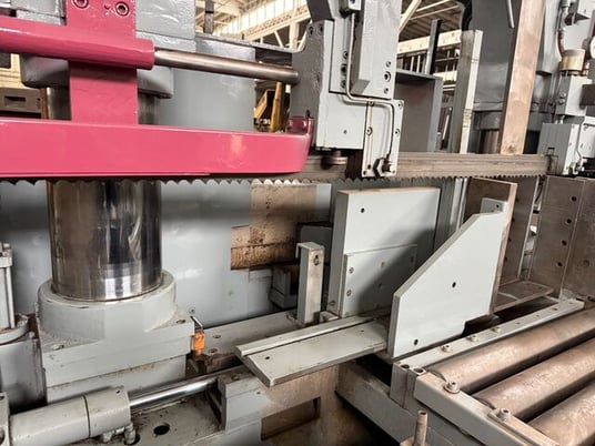 33" x 25" Behringer #HBP-650A, automatic horizontal band saw, 346" x 2.62" blade, 1997 - Image 7
