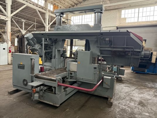 33" x 25" Behringer #HBP-650A, automatic horizontal band saw, 346" x 2.62" blade, 1997 - Image 10