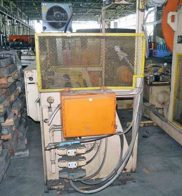 Threading table, Sesco, 60" width x .100" pneumatic pit threading table - Image 2