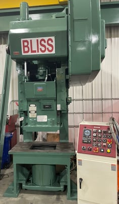 110 Ton, Bliss #C110, OBI press - Image 1