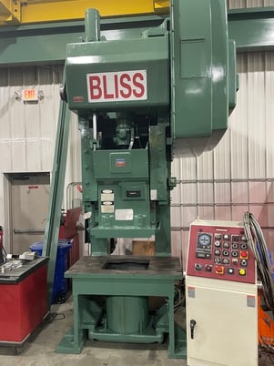 110 Ton, Bliss #C110, OBI press - Image 3