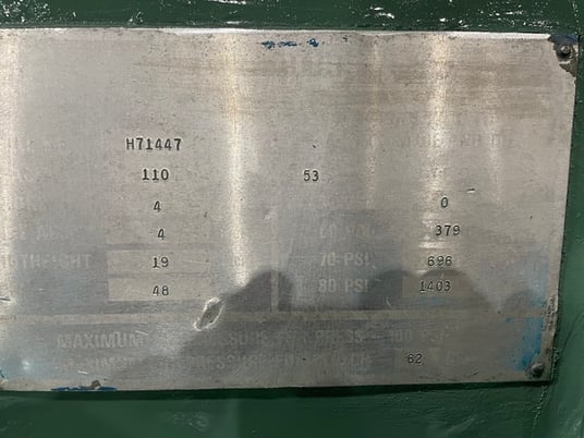 110 Ton, Bliss #C110, OBI press - Image 5