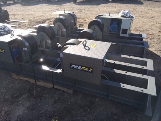 30 Ton, Profax #TR60000, tank & vessel turning roll sets, vari-speed controls, 60000 lb. - Image 2