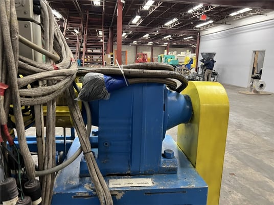 Maag #EX110/110-BF, thermoplastics melt pump, 800-2000 lbs/hr, 40 HP GE DC motor, 1750/2100 RPM - Image 7
