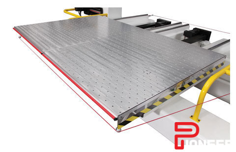Onsrud #F62S, CNC router, 5-Axis, 60" x 60" table, 62" X, 80" Y, 29-41" Z, 12 HP, 24000 RPM, 12 side mount - Image 8