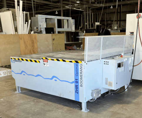 Ligmatech #ZHR-01, Return Conveyor, Ligmatech Case Clamp, 2012 - Image 4