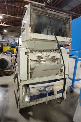 14" x 26" Cumberland #684 3KN granulator, 3 fly/2 bed knives, open rotor, 25 HP - Image 2