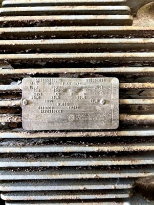 125 HP 1200 RPM General Electric, Frame 445T, TEFC, 460 Volts - Image 2