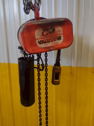 2 Ton, Cm #Valuestar, electric powered chain hoist, pendant control, 1 ...