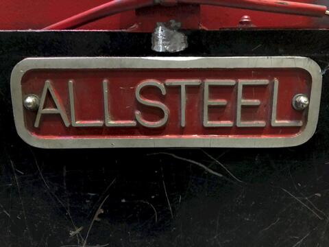 10 gauge x 10' Allsteel, metal hydraulic power squaring shear, 7.5 HP - Image 4