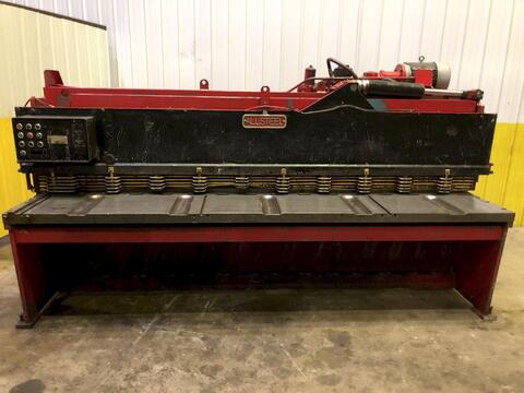 10 gauge x 10' Allsteel, metal hydraulic power squaring shear, 7.5 HP - Image 5