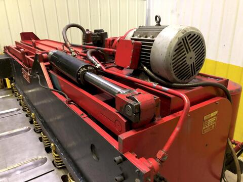 10 gauge x 10' Allsteel, metal hydraulic power squaring shear, 7.5 HP - Image 10