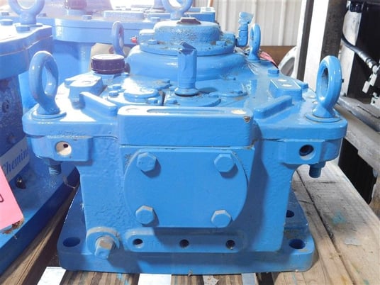 3 HP @ 1800 RPM, Chemineer #21GTD-3 turbine agitators, 68 RPM out, unused surplus - Image 2