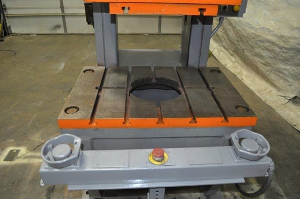 75 Ton, Niagara #ES-75, OBI press, 8" stroke, 21" Shut Height, 3" adj., 90 SPM, 36" x24" bed, air clutch & - Image 8