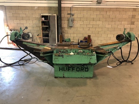 12.5 Ton, Hufford #A-5, extrusion stretch forming press long arm machine - Image 1