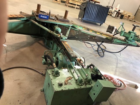 12.5 Ton, Hufford #A-5, extrusion stretch forming press long arm machine - Image 4