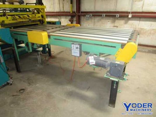 Run out conveyor, 9' x 48", 3/4 HP, Lesson vari-speed, #70988 - Image 1