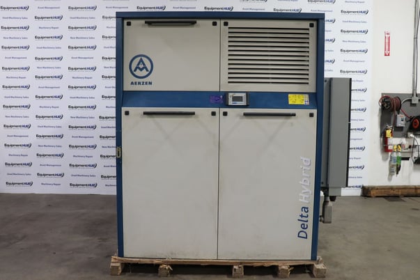 2280 cfm, 12 psi, Aerzen #D75L Delta Hybrid 175 HP rotary lobe positive displacement air compressor blower - Image 1