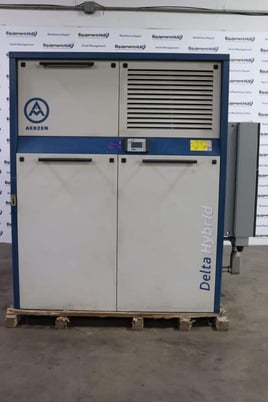 2280 cfm, 12 psi, Aerzen #D75L Delta Hybrid 175 HP rotary lobe positive displacement air compressor blower - Image 2