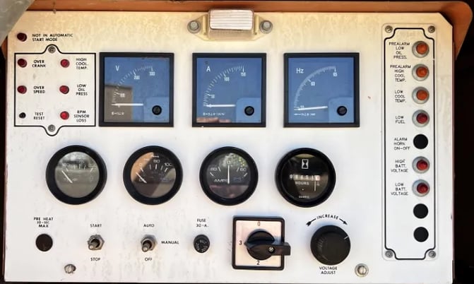 30 KW Generac #90A04512-S, liquid propane generator set, weather protected enclosure, 120/240 Volts, 652 - Image 6