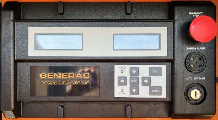 35 KW Generac #9856980100, liquid propane generator set, weather protected enclosure, 120/240 Volts, Ford - Image 5