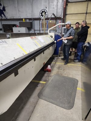 156" Cidan #K25-40, combi folding beam type, 135mm upper beam stroke, 2012 - Image 3