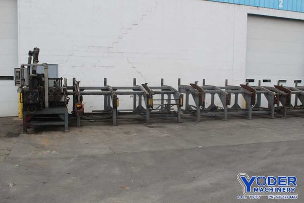 XY Tool, hydrauic bar shear, 3/4" to 1-3/4" cap., automatic cycle, 100 HP, 2000, #72401 - Image 3