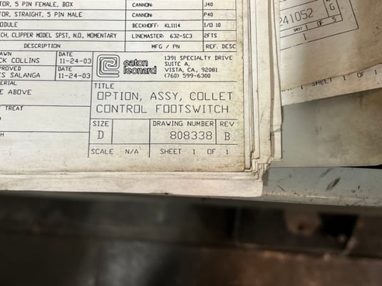 1" Eaton Leonard #VB-250-ELEC-DR, Pipe, Tube & Bar Benders, 2005 - Image 5