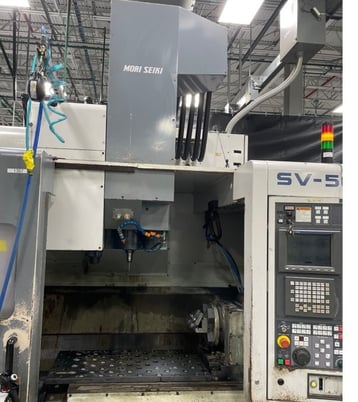 Mori Seiki #SV-50/40, CNC Vertical Machining Center, 3-Axis, 31.5" X ...